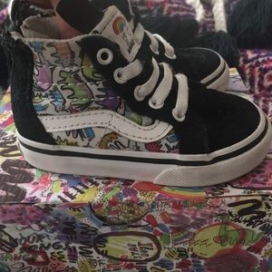 Sk8-Hi Zip Vans Dallas Clayton Unicorn